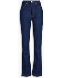 RE/DONE - 70s High-rise Bootcut Jeans - Lyst