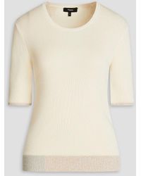 Theory - Cotton-blend Sweater - Lyst