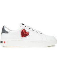 womens love moschino trainers