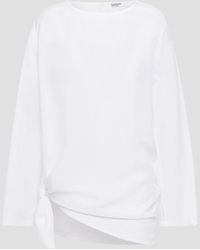 Stateside Washed Cupro Top - White