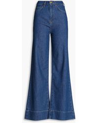 Triarchy - Onassis High-rise Wide-leg Jeans - Lyst