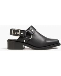 Ganni - Biker Slingback-Mules - Lyst