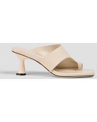STUDIO AMELIA - Ida 70 Leather Mules - Lyst