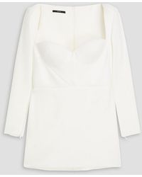 Alex Perry - Stretch-Crepe Mini Dress - Lyst