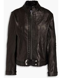 RE/DONE - Leather Jacket - Lyst