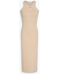 Coperni - Cotton And Modal-blend Jersey Midi Dress - Lyst