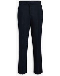DARKPARK - Grace Cotton-chambray Straight-leg Pants - Lyst