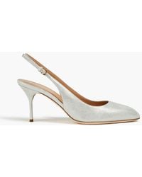 Sergio Rossi - Suede Slingback Pumps - Lyst