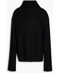 Rag & Bone - Yan Wool-Jersey Turtleneck Top - Lyst