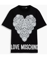 Love Moschino Tops for Women | Online Sale up to 74% off | Lyst