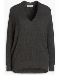 Gentry Portofino - Ribbed Cashmere Sweater - Lyst