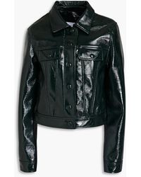 Proenza Schouler - Faux Patent-leather Jacket - Lyst