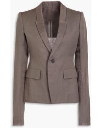 Rick Owens - Lido Cotton-Organza Blazer - Lyst