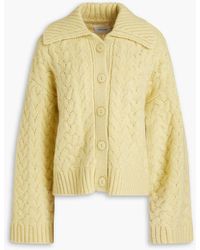 Holzweiler - Cable-knit Cardigan - Lyst