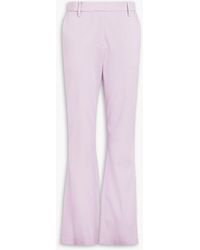 Magda Butrym - Lyocell-blend Sateen Flared Pants - Lyst