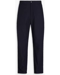 Emporio Armani - Pleated Seersucker Suit Pants - Lyst
