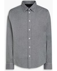 Rag & Bone - Tomlin Cotton-Blend Piqué Shirt - Lyst