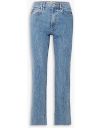 SLVRLAKE Denim - Hero High-rise Slim-leg Jeans - Lyst