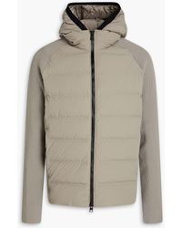 Woolrich - Quilted Shell Hooded Down Jacket - Lyst