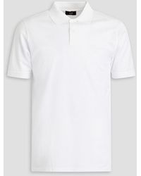 Dunhill - Poloshirt aus baumwoll-piqué - Lyst