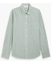 Alex Mill - Mill Striped Cotton-Poplin Shirt - Lyst