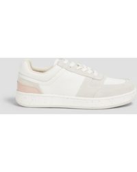 Goodnews - Mack Color-block Canvas And Suede Sneakers - Lyst