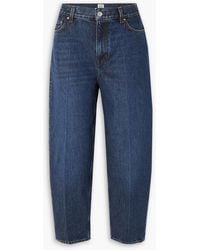 TOTEME - High-rise Tapered Jeans - Lyst