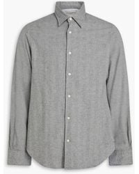 Officine Generale - Giacomo Cotton-Flannel Shirt - Lyst