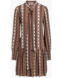 Veronica Beard Denim Gloria Square-neck 