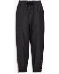 Brunello Cucinelli - Cropped Shell Track Pants - Lyst