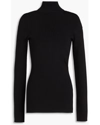 Victoria Beckham - Stretch-knit Turtleneck Sweater - Lyst