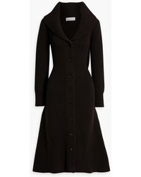 McQueen - Ribbed Wool And Cashmere-Blend Coat - Lyst
