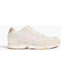 adidas Originals - Torison Shell, Suede And Leather Sneakers - Lyst