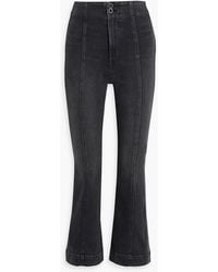 Veronica Beard - Carson High-Rise Kick-Flare Jeans - Lyst