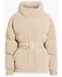 Ienki Ienki - Michlin Belted Quilted Shell Hooded Down Jacket - Lyst