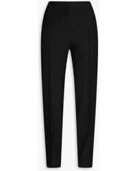 Maje - Cropped Twill Tapered Pants - Lyst