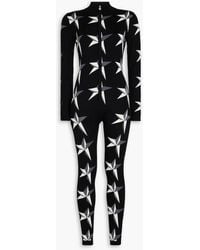 Perfect Moment - Jacquard-knit Merino Wool Ski Suit - Lyst