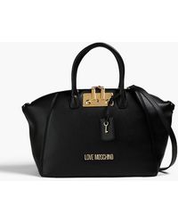 Love Moschino - Faux Textured Leather Tote - Lyst