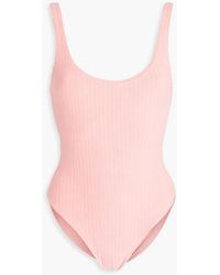 Onia - Rachel Ribbed Terry Swimsuit - Lyst