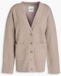 Sandro - Strickcardigan mit kristallverzierung - Lyst