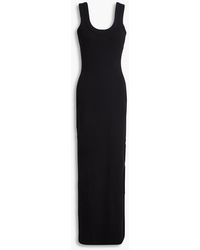 T By Alexander Wang - Cotton-Blend Jersey Maxi Dress - Lyst