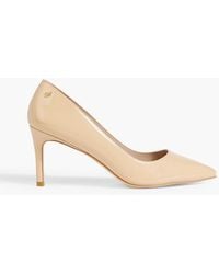 Stuart Weitzman - Leigh 75 Patent-Leather Pumps - Lyst