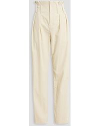 IRO - Jake Cotton-corduroy Straight-leg Pants - Lyst