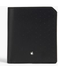 Montblanc - Textured-leather Wallet - Lyst