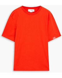 Victoria Beckham - Cotton-jersey T-shirt - Lyst