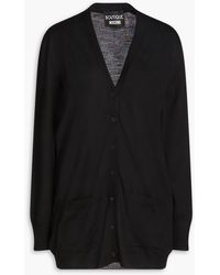 Boutique Moschino - Wool Cardigan - Lyst