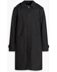Officine Generale - Archibald Wool-blend Hooded Trench Coat - Lyst
