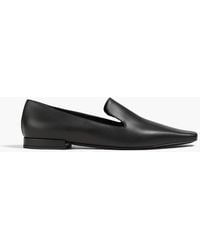 Loulou de Saison - Carole Leather Loafers - Lyst