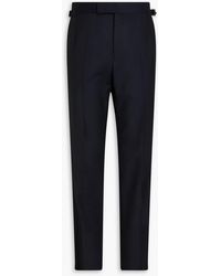 dunhill - Wool And Mohair-Blend Pants - Lyst