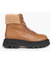 Simon Miller - Scrambler Leather Platform Hiking Boots - Lyst